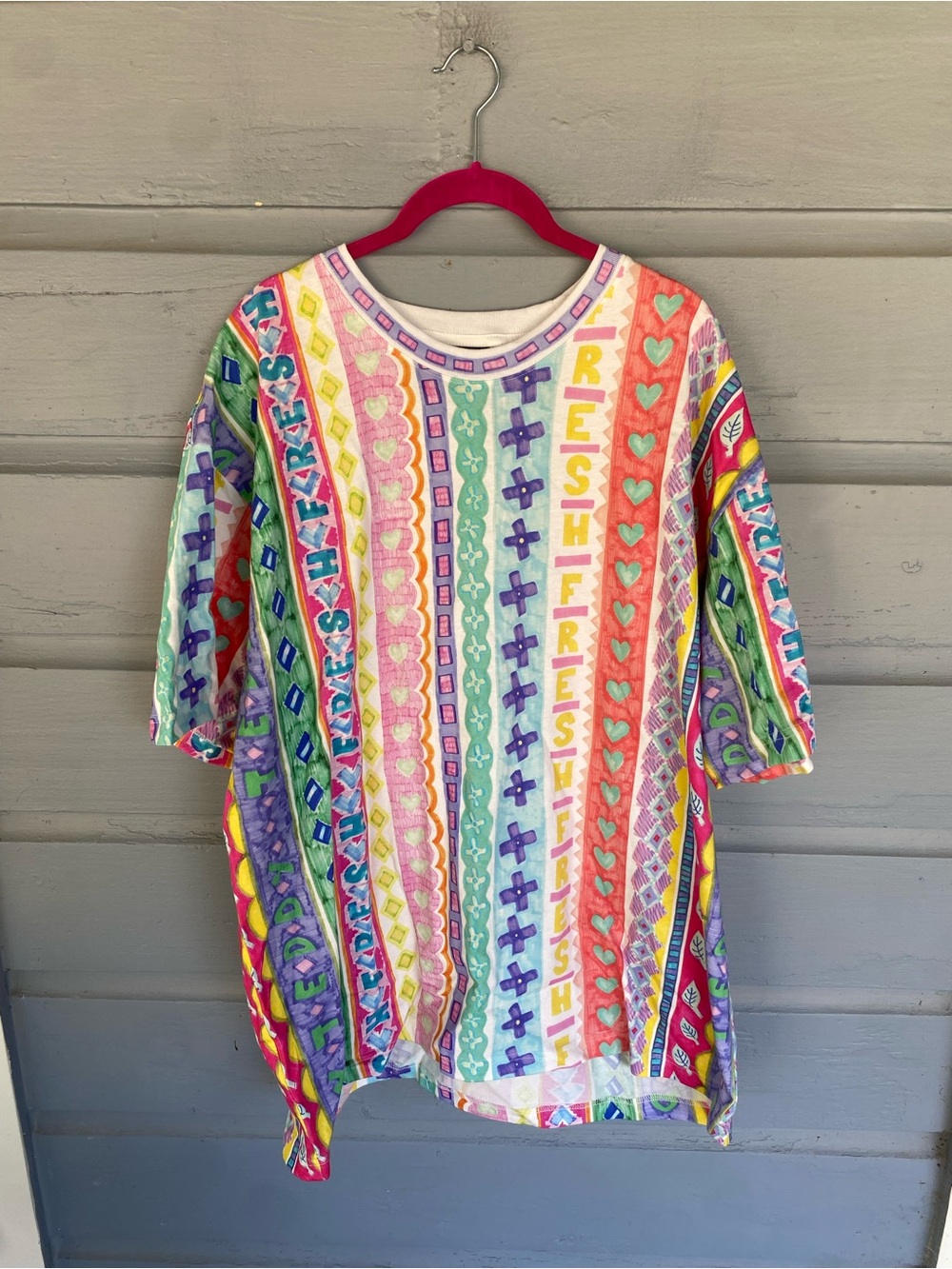Teddy Fresh Colorful Print T Shirt 3X